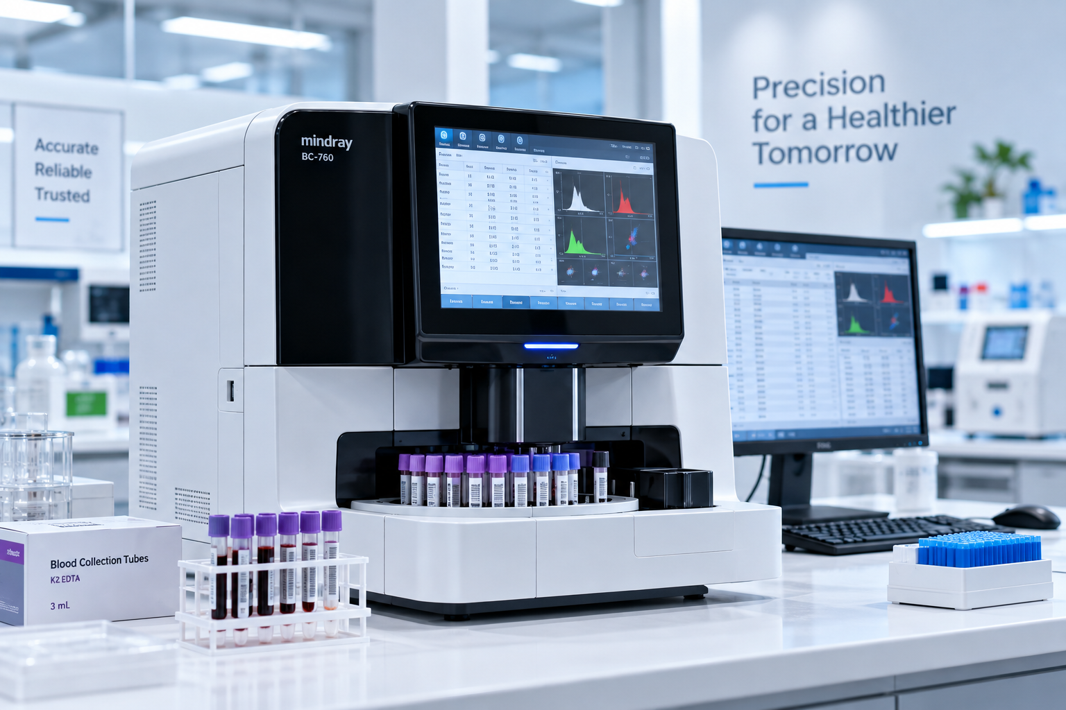 Modern diagnostic laboratory analyzer